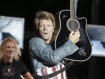 Bon Jovi en su concierto en el Calderón Bon Jovi en su concierto en el Calderón