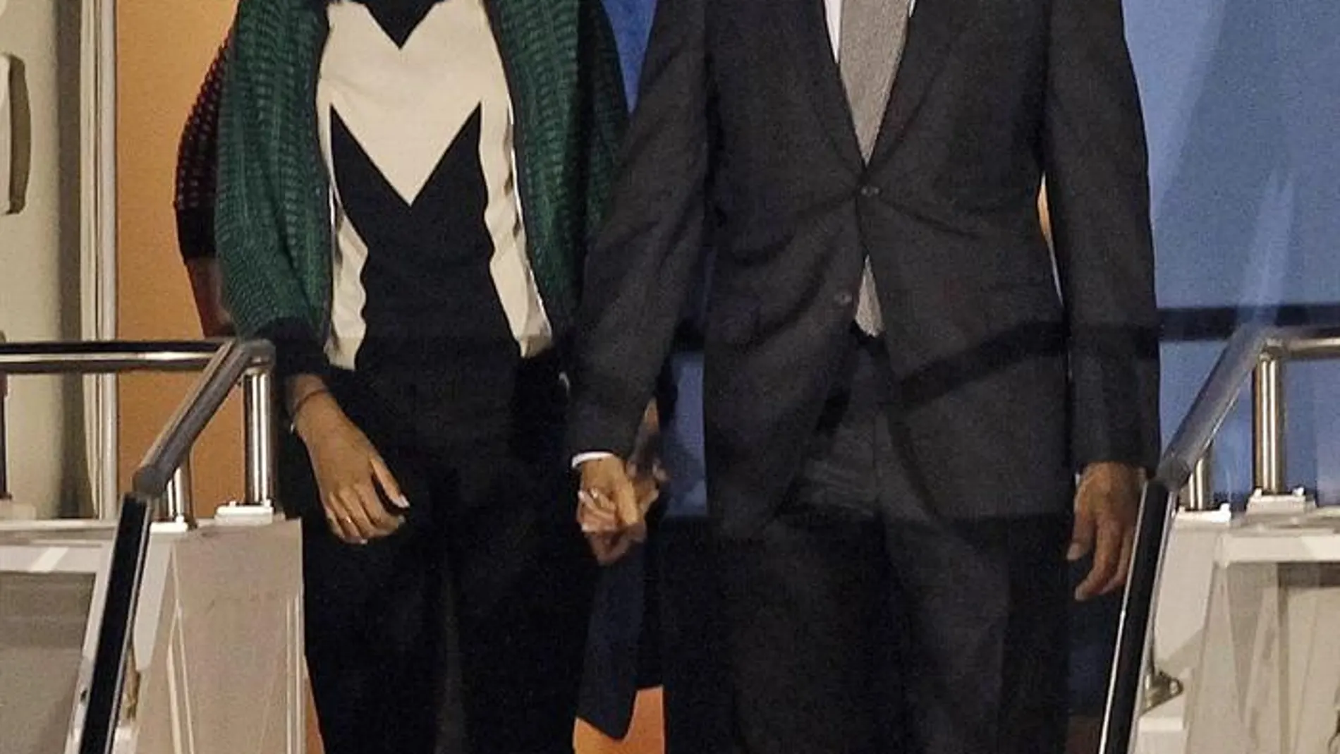 Obama llega a Sudáfrica Obama llega a Sudáfrica