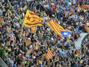 Concierto independentista en el Camp Nou Concierto independentista en el Camp Nou