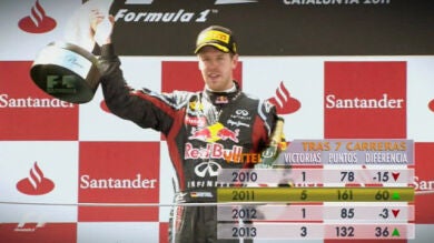 Vettel pone rumbo al tetracampeonato Mundial