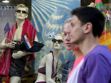 Croacia 'se viste' de miembro de la Unión Europea Croacia 'se viste' de miembro de la Unión Europea