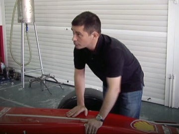 Cuquerella hace presión en un Ferrari