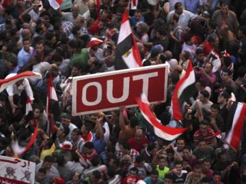 Nueva jornada de protestas en la plaza Tahrir de El Cairo