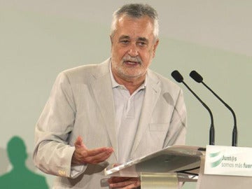 José Antonio Griñán, durante el Comité Director del PSOE-A