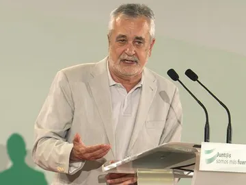 José Antonio Griñán, durante el Comité Director del PSOE-A José Antonio Griñán, durante el Comité Director del PSOE-A