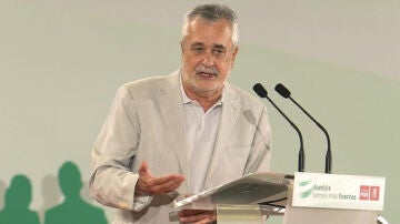 José Antonio Griñán, durante el Comité Director del PSOE-A