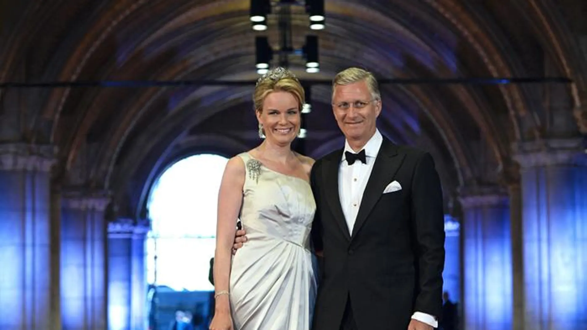 La princesa Matilde y el príncipe Felipe de Bélgica. La princesa Matilde y el príncipe Felipe de Bélgica.