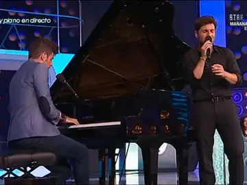 David Bustamante y Pablo López David Bustamante y Pablo López