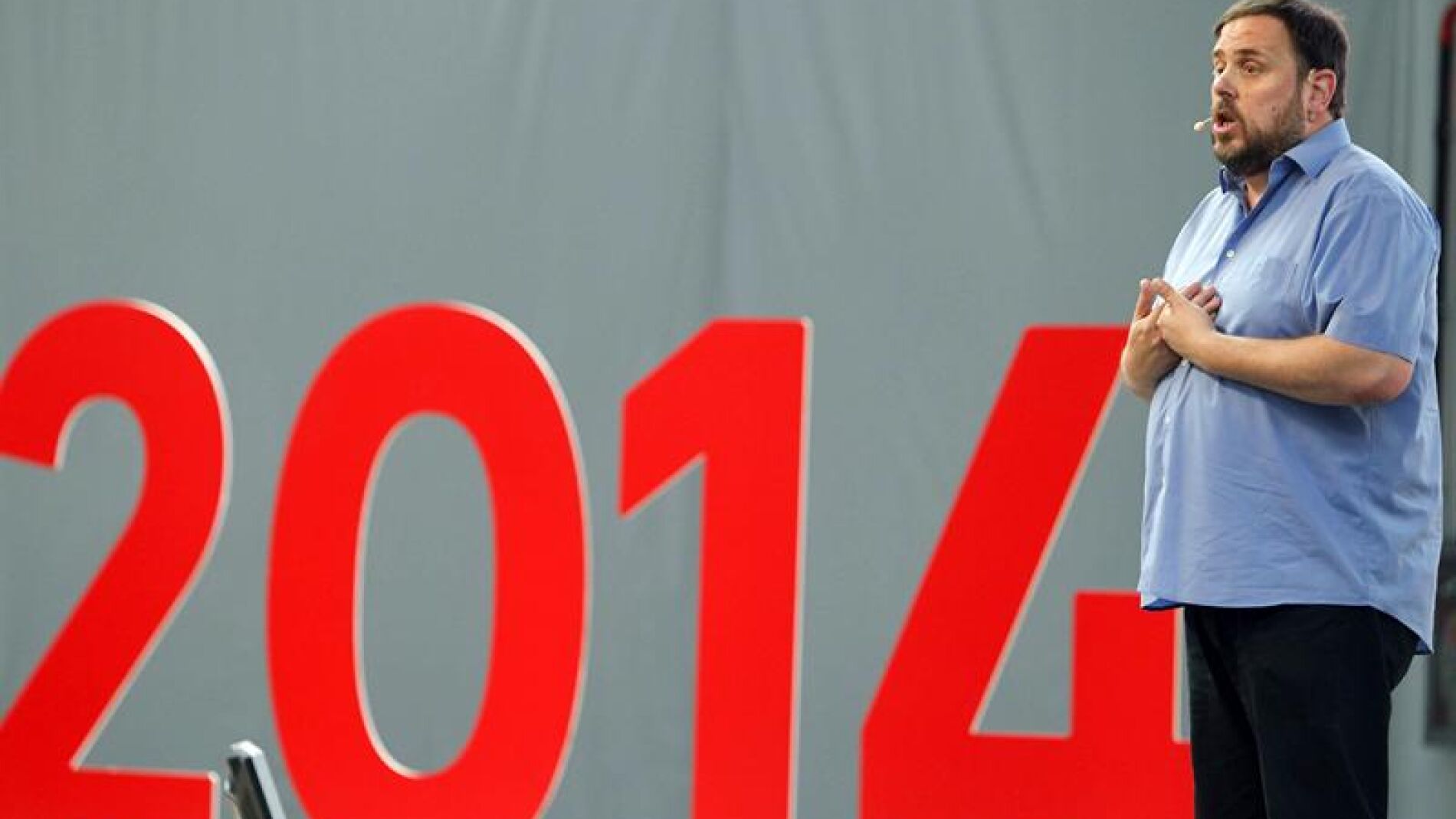 Oriol Junqueras, l&iacute;der de ERC