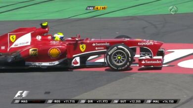 Felipe Massa abandona en Nürburgring