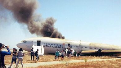 El accidente de avión de San Francisco deja dos muertos y 49 heridos graves