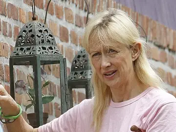 La azafata norteamericana Louann Giambattista La azafata norteamericana Louann Giambattista