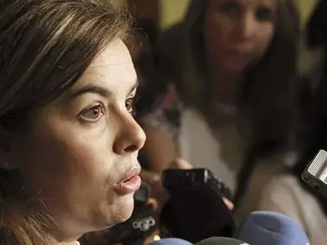 La vicepresidenta del Gobierno, Soraya Sáenz de Santamaría La vicepresidenta del Gobierno, Soraya Sáenz de Santamaría