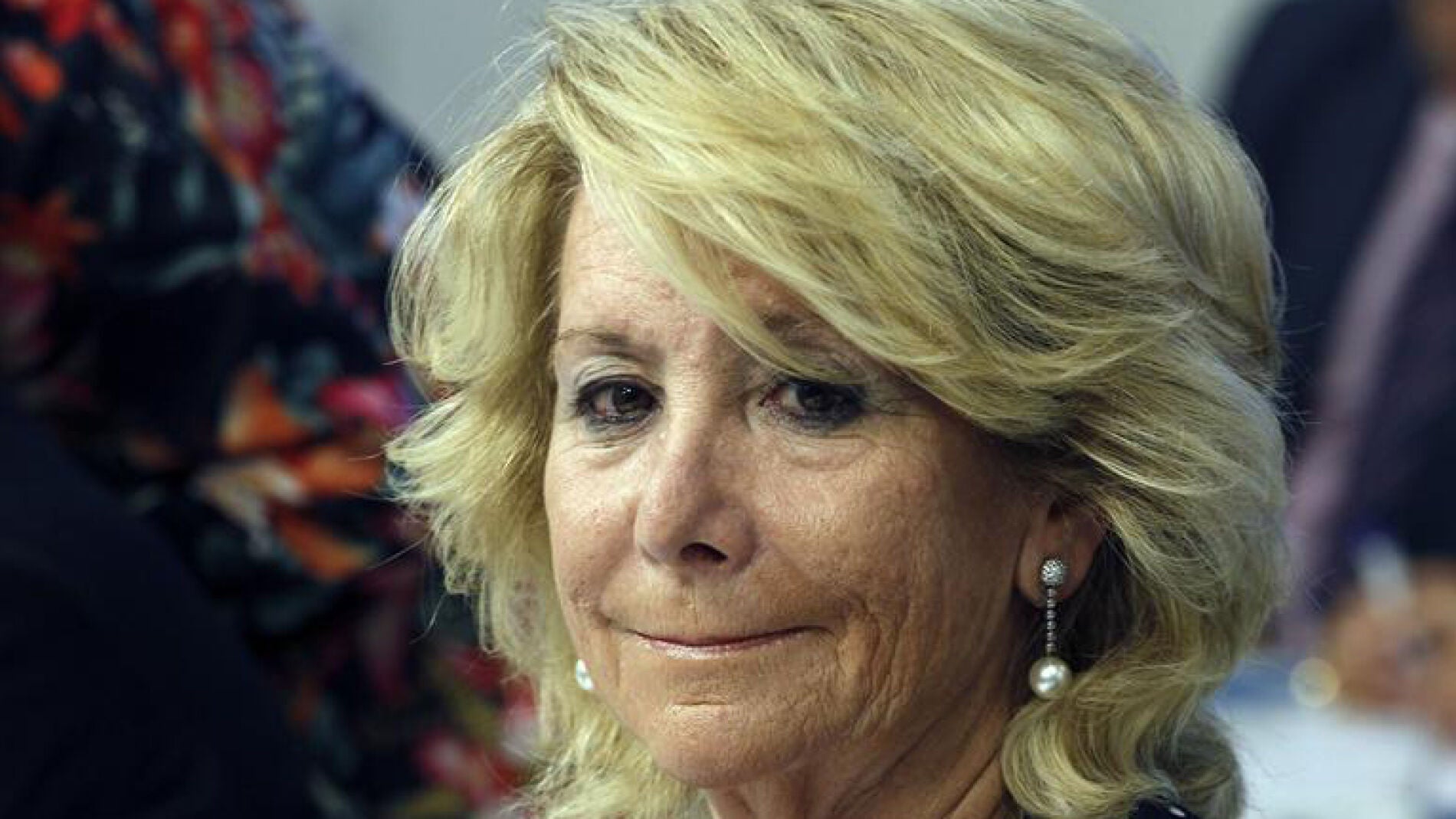La presidente del PP de Madrid, Esperanza Aguirre