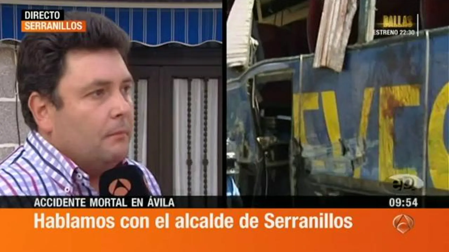 Espejo Público habla con el alcalde de Serranillos