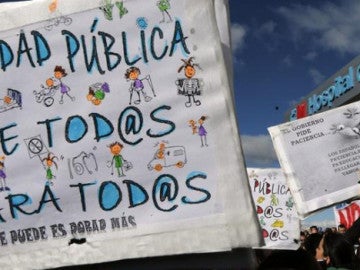 Movilizaciones por la sanidad pública