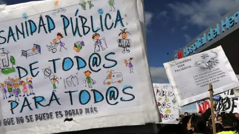 Movilizaciones por la sanidad pública Movilizaciones por la sanidad pública