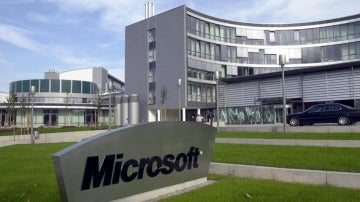 Exterior de la sede de Microsoft