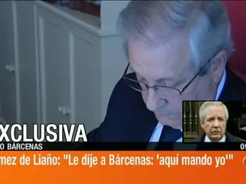 Javier Goméz de Liaño: "Le dije a Bárcenas 'aquí mando yo'" Javier Goméz de Liaño: "Le dije a Bárcenas 'aquí mando yo'"