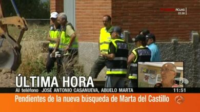La familia de Marta del Castillo, esperanzada con la búsqueda en La Rinconada