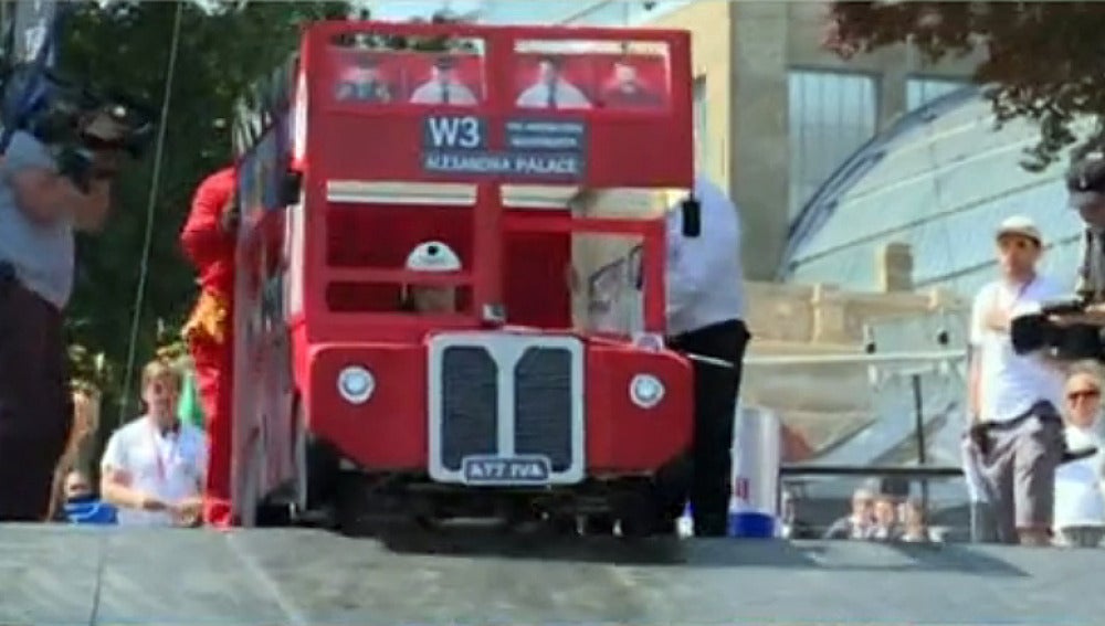 Carrera de los coches locos en Londres