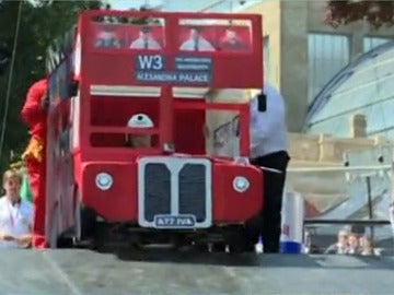 Carrera de los coches locos en Londres