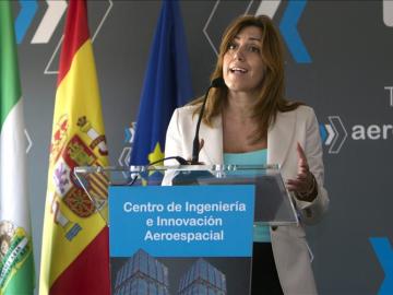 La consejera de la Presidencia e Igualdad, Susana Díaz