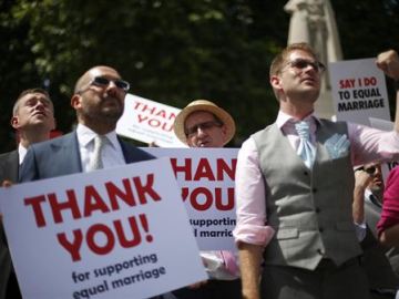 Legalizan el matrimonio homosexual en Reino Unido
