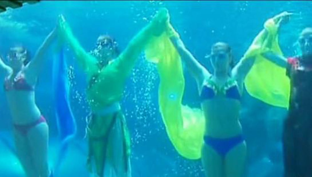 Coreografía submarina