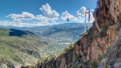 Las vistas desde la atracción sobre el Gran Cañón se adivinan espectaculares Las vistas desde la atracción sobre el Gran Cañón se adivinan espectaculares