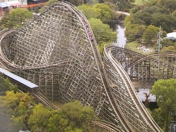 La montaña rusa 'Gigante de Texas'