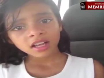 Niña yemení que huye de sus padres