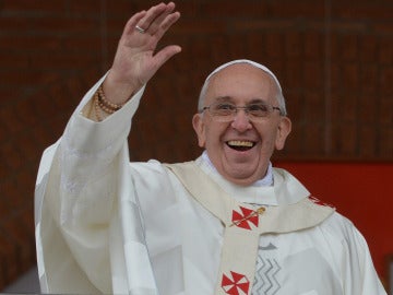 El papa Francisco, en Río de Janeiro