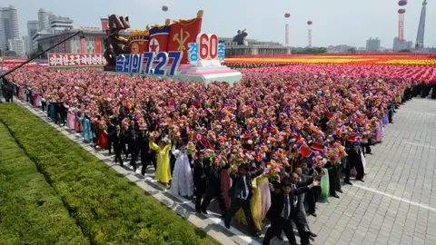 Conmemoración del fin de la Guerra en Corea del Norte Conmemoración del fin de la Guerra en Corea del Norte
