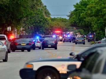 Coches de la Policía de Miami