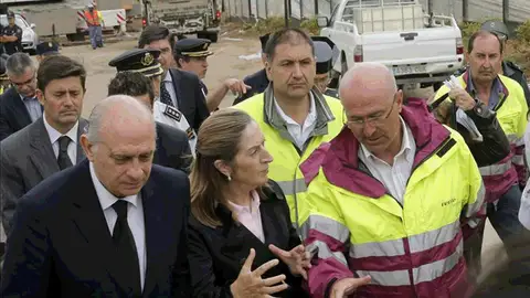 Visita de Jorge Fernández Díaz y Ana Pastor Visita de Jorge Fernández Díaz y Ana Pastor