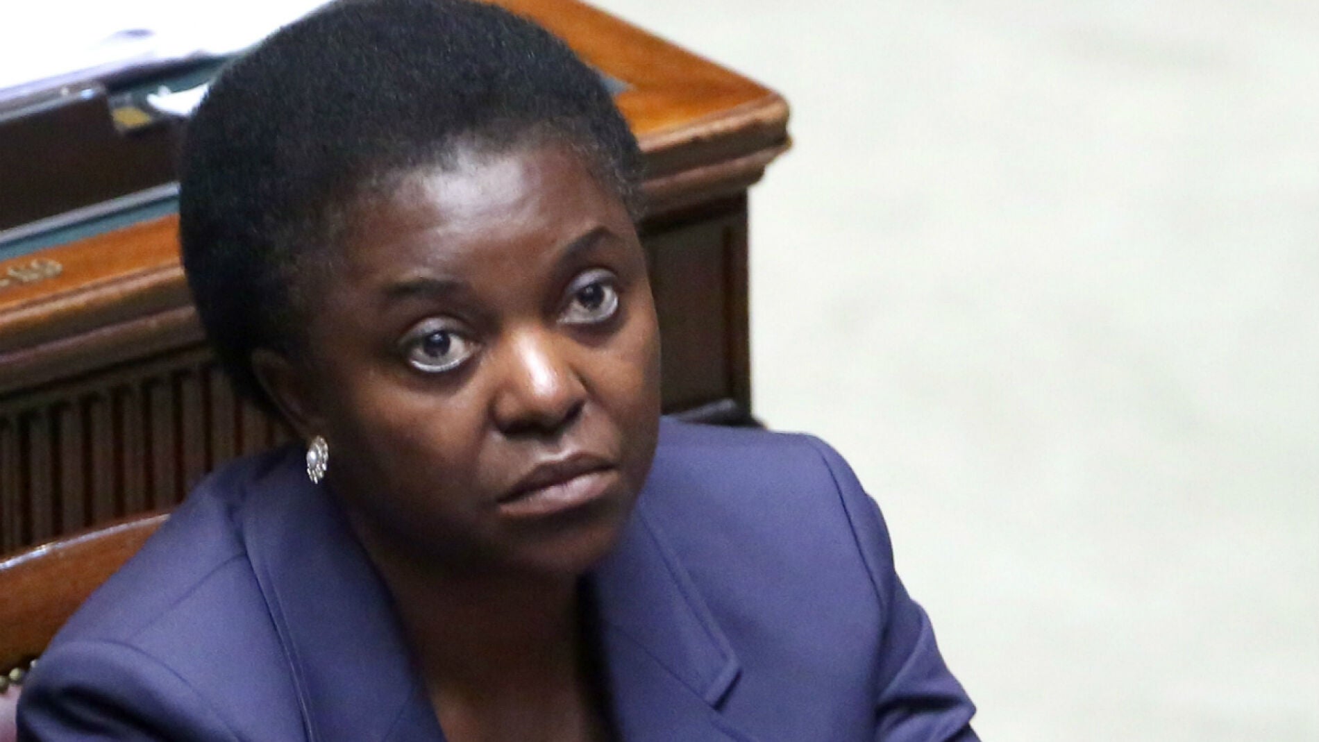 La ministra italiana de Integraci&oacute;n, C&eacute;cile Kyenge