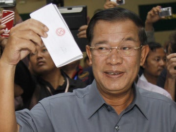 Hun Sen, líder del PPC