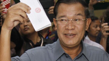Hun Sen, líder del PPC