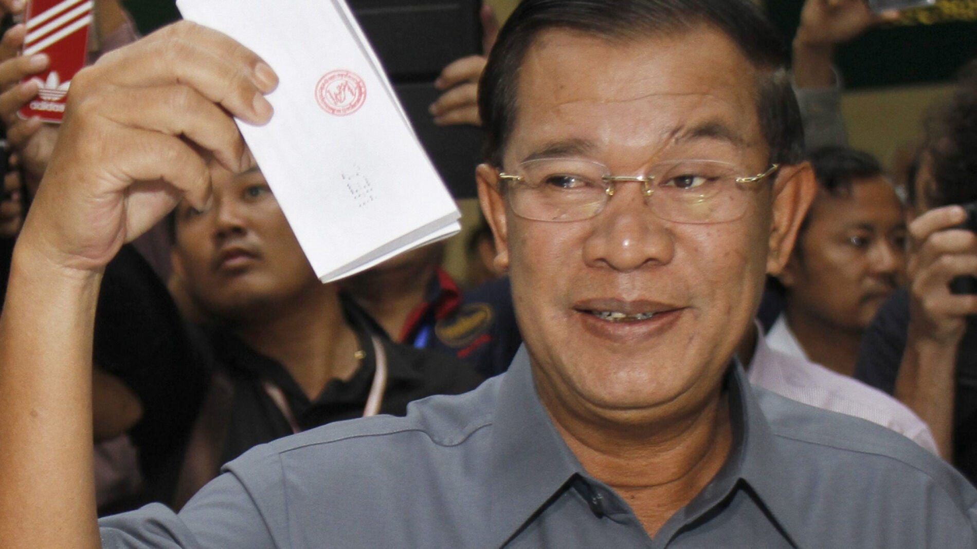 Hun Sen, l&iacute;der del PPC