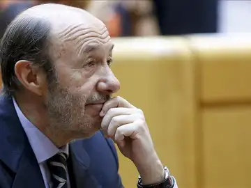 Rubalcaba en el Senado Rubalcaba en el Senado