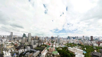 Imagen panorámica de Tokio