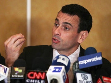 El líder opositor venezolano, Henrique Capriles