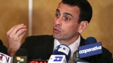 Capriles revela que a Zapatero no le gusta el referéndum que puede poner fin al Gobierno de Maduro