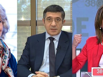 Esperanza Aguirre, Patxi López y Chacón, los mejor valorados