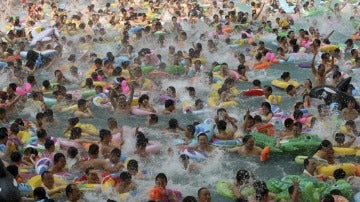 Ola de calor en China