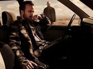 Jesse Pinkman (Aaron Paul) y Walter White (Bryan Cranston) Jesse Pinkman (Aaron Paul) y Walter White (Bryan Cranston)