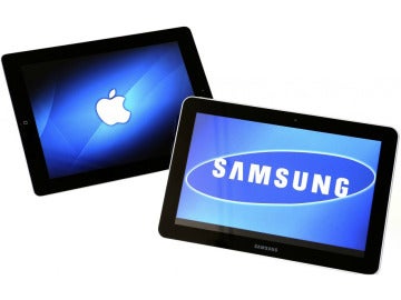 Tabletas de Apple y Samsung