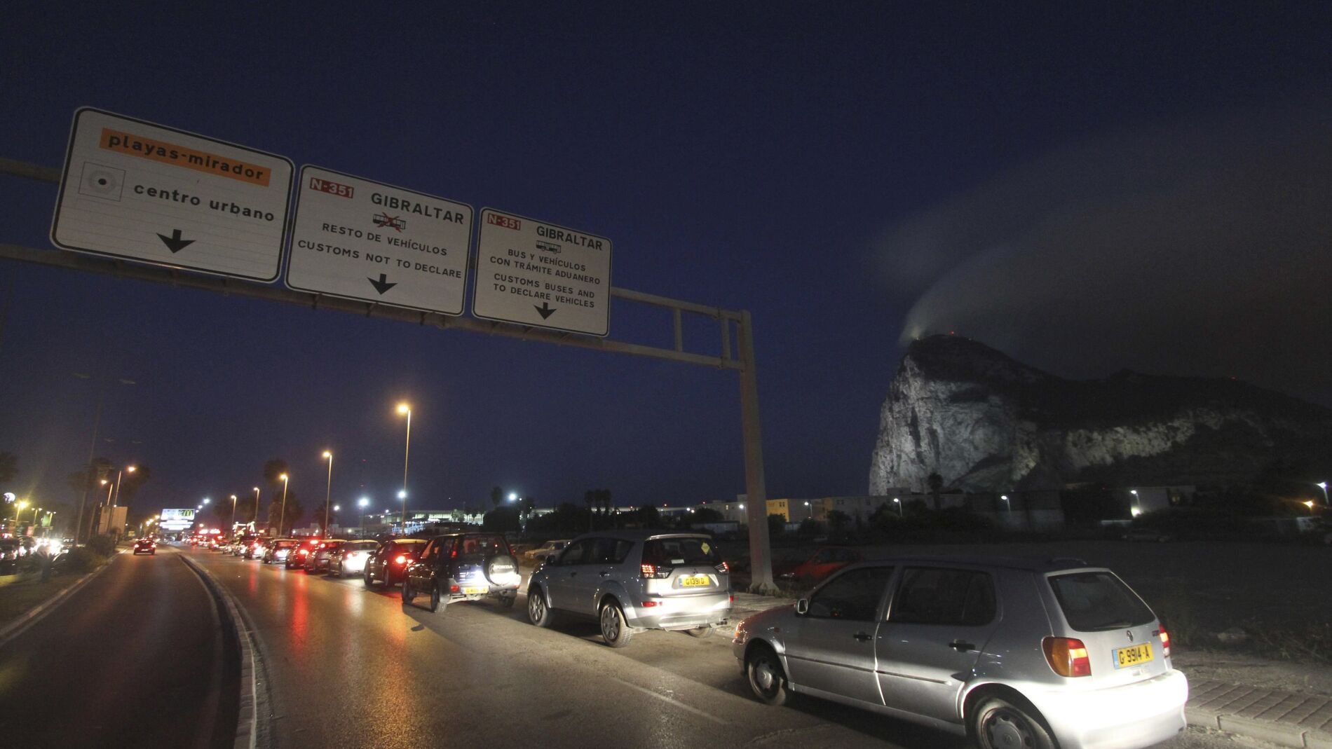 Controles en el Pe&ntilde;&oacute;n de Gibraltar