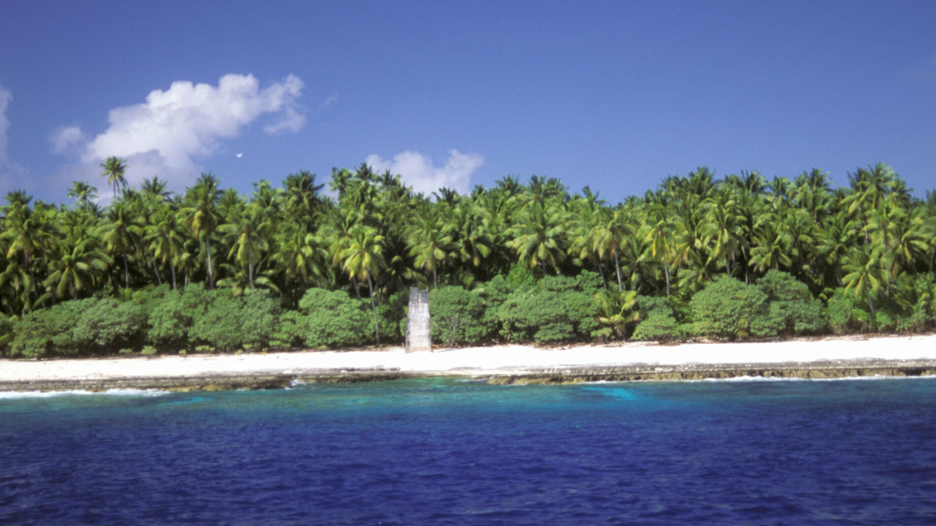 Una de las islas de Kiribati, donde pretend&iacute;a llegar la familia